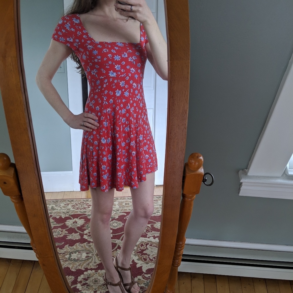 Kimchi Blue floral sundress